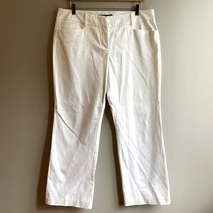 NY&CO White Cotton Straight Leg Pants